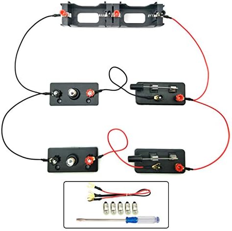EUDAX School Labs Basic Electricity Discovery Circuit Kit for Introductory Electronics by EUDAX