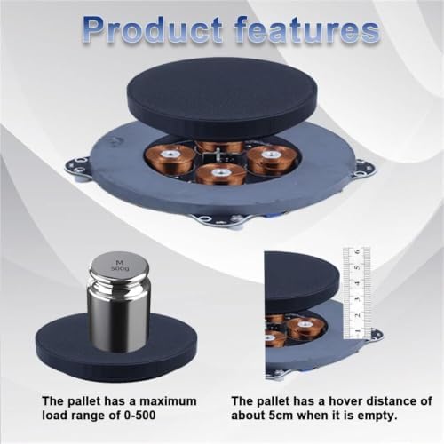Magnetic Levitation Kit with LED Light & Floating Display Stand - Image 5