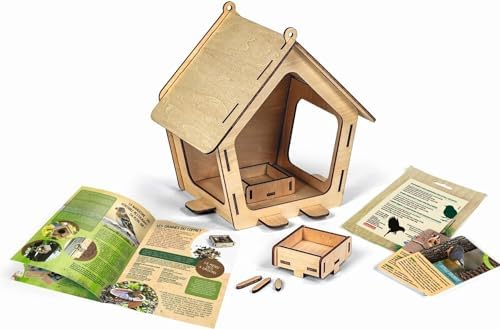Clementoni - Science Bird Feeder-Play for Future-Scientific Game-French Version, Made in Italy, 7 Years and More, 52517, Wood - Image 5