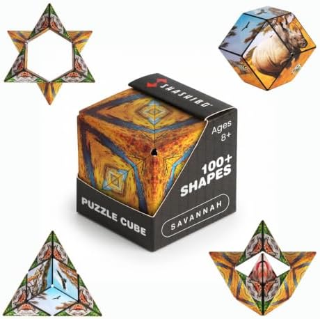 Shashibo DODECA Magnetic Puzzle Cube, Stress Relief Fidget Toy by SHASHIBO