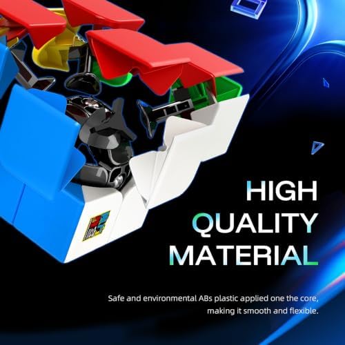 Moyu Meilong 2x2 Speed Puzzle Cube, Adjustable Elasticity with Stickerless Shape Moves Quickly and Smoothly, Brain Teasers for Kids & Puzzle Boxes Classic Game（Non-Magnetic - Image 5
