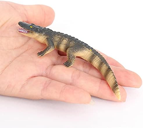Crocodile Growth Cycle, Animal Growth Cycle Biological Model Toy Growth Stage Lifelike Crocodile Life Cycle Model Set for Kids Education Insect Themed Party Favors - Image 4