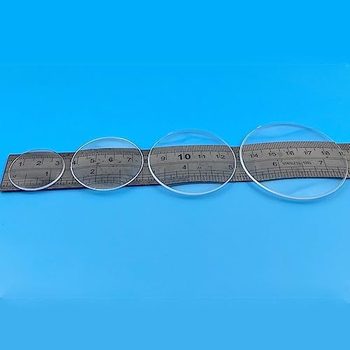 Acrylic Double Convex Lens - 30mm/40mm/50mm/60mm Biconvex Magnifying Lens with Focal Lengths 70/138/180/100 MM 1pc(D31mm FL70mm) - Image 3
