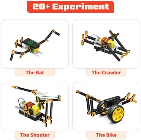 PW Science Robots DIY Kit for Kids (Straw Robot Kit) - Image 4