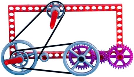 Hands on Gear and Pulley Assemble Toy Classroom Mechanical Engineering Experiment Set for Preschooler Ages 5+ Thinking Development by Unknown