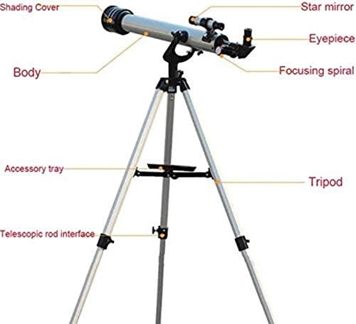 Refractor Telescope, Professional HD Telescope 525X Zoom Outdoor Space Observation Catadioptric Monocular Good Partner t - Image 2