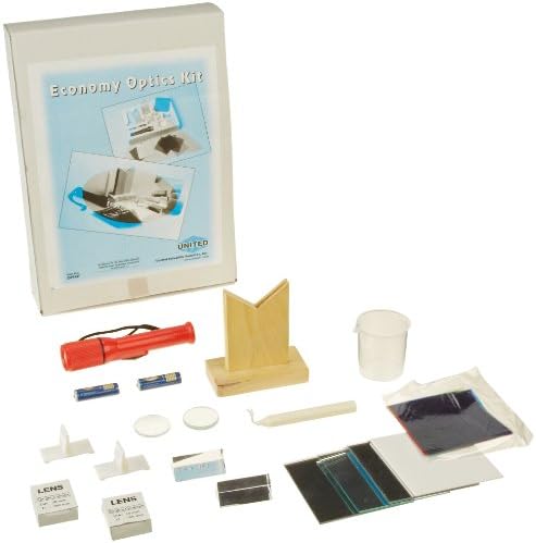 United Scientific™ Optics Kit | STEM Education | Designed for use in Classroom or Home | 1 Each by UnitedScientific