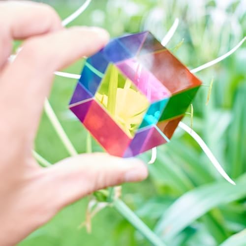 CMY Color Cube, 40mm Acrylic Prism, Educational Toys for Kids - Image 5