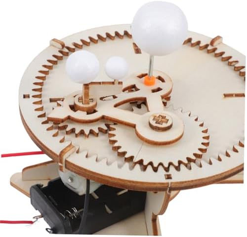 DIY Assembly Space Model Toy for Children, Wooden Kit - Image 3