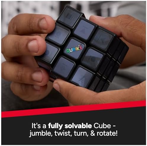 Rubik’s Cube, Batman Cuber, DC Comics Collectible Fidget Toy & Desk Decor, Classic Color-Matching Puzzle, Problem-Solving Brain Teaser for Fans of Batman Toys, for Ages 8 & Up - Image 4
