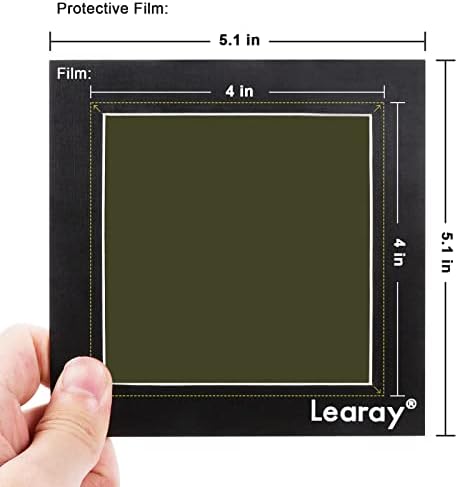 Magnetic Field Viewing Film, Magnetic Field Viewer, 4 x 4 Inch - Image 4