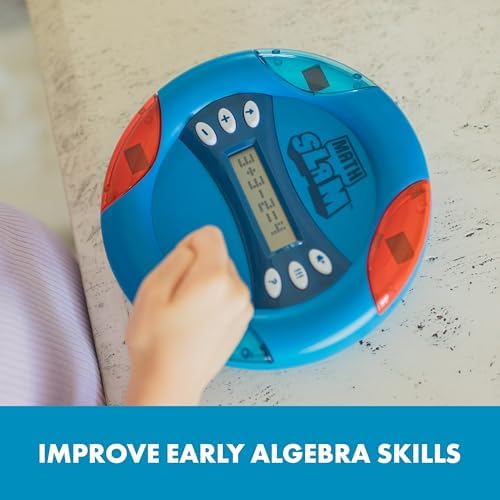 Educational Insights Math Slam - Handheld Electronic Math Games for Kids 5-7, First Grade Addition and Subtraction Games, Basic Algebra Learning Game, Self-Teaching Elementary STEM Tools - Image 5