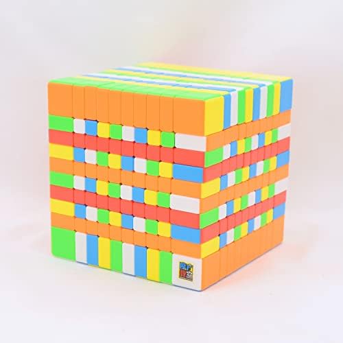 Bukefuno MoYu Meilong 10x10 Speed Puzzle Cube 10x10 Magic Cubes Moyu Stickerless MEILONG 10x10x10 Cubing Classroom 84mm Speed Toys Cube - Image 3