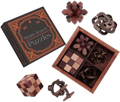 Mytothfy Brain Teaser Puzzles for Adults Teens Kids, 3D Puzzle Game Toys by Unknown