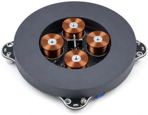 Magnetic Levitation Display Stand with LED Light, 2.5-3cm Floating Height DIY Magnetic Levitation Module for Collectibles and Desk Decor by Unknown