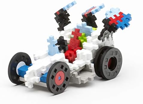 PLUS PLUS GO Educational Tub - 2,600 Pieces w/Big Wheels & Baseplates - Image 2