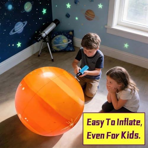 Inflatable Solar System Planet with Pump-Science Toys-Kids Gifts - Image 3