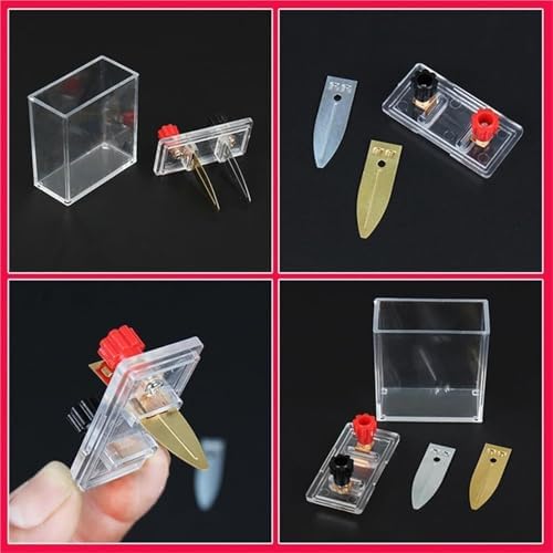 Saltwater Primary Battery Experiment Box Electric Power Generation Demonstrator Junior High School Physics Electrics Teaching Device Chemical Energy Conversion Kit for Classroom Lab - Image 6