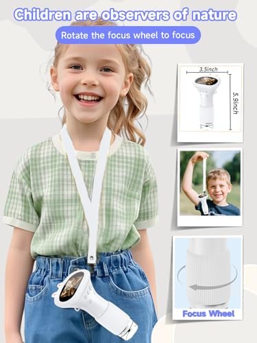 Microscope for Kids 1000X Handheld Digital Miniscope Stem Toys Gifts - Image 5