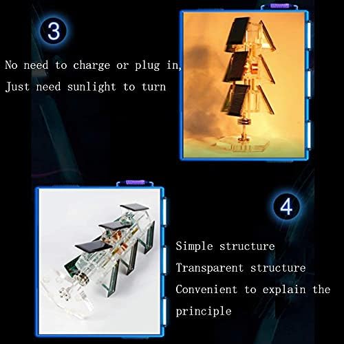 Tree Type Motor Solar Motor Magnetic Levitation Motor Student Science Experiment Solar Toy Scientific Ornaments Magnetic Levitation Base - Image 5