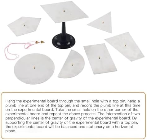 Center of Gravity Demonstrator Middle School Physics Laboratory Teaching Instrument Experimental Equipment Teaching Aids Object Center of Gravity Demonstrator - Image 3