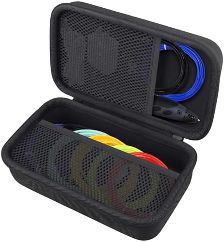 co2CREA Storage Case for 3D Printing Pen Set, Black Case by co2CREA