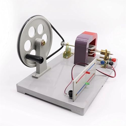 Manual Electricity Generator AC-DC Model Faraday Generator Model Electromagnetic Induction Experiment Electric Generator Physics Experiment Educational Toys - Image 2