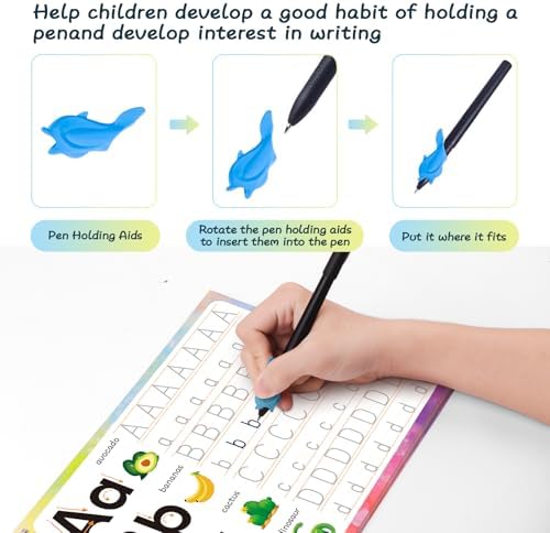 6-Pack Magic Grooved Writing Practice Books Kids 3+ - Image 3
