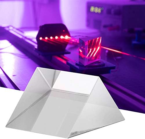 Prisms & Kaleidoscopes Prism Refracted Light Spectrum Rainbow Maker for Photography Kids Science Teaching Light Spectrum Physics Taking Optical Glass Prism Triangular RGB (15 * 15*) - Image 4