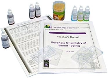 Innovating Science Forensic Chemistry of Blood Types Kit, IS9008 by InnovatingScience