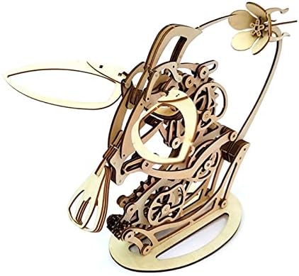 Wooden 3D Puzzles Mechanical Hummingbird ，3D Wooden Puzzle Mechanical Model Self Craft Deco Education Gift - Image 4