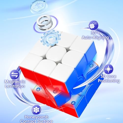 Bukefuno GAN 356 Maglev UV 3x3 Magnetic Speed Cube Stickerless Flagship - Image 2
