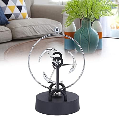 DIXII Perpetual Motion Desk Toy Magnetic Levitation Physical Science Toy Desk Decor USB/Battery Science Psychology Home Office Decor Toy Desktop, Default - Image 5