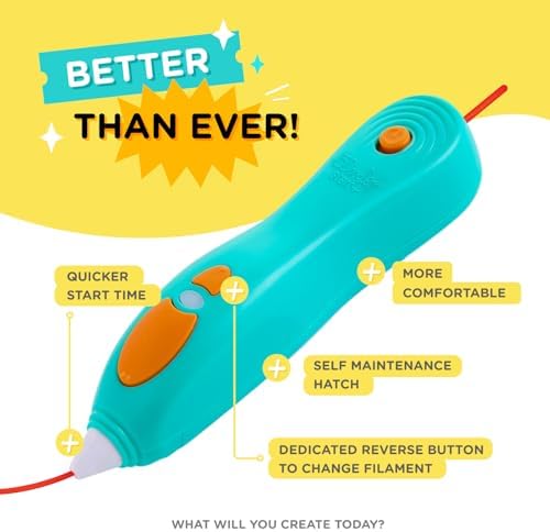 3Doodler Start+ Essentials 3D Pen Set for Kids, Easy to Use, Learn from Home Art, Educational STEM Toy for Boys & Girls Ages 6+ - Image 4