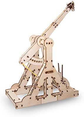 Eco Wood Art 3D Puzzle Trebuchet - Image 4
