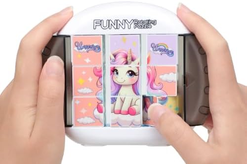 Rotating Puzzle for Toddlers Kids 3+, Travel Essentials Toys by Fullware