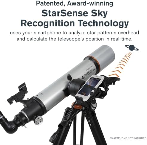 Celestron StarSense Explorer DX 102AZ App-Enabled Refractor Telescope - Image 4