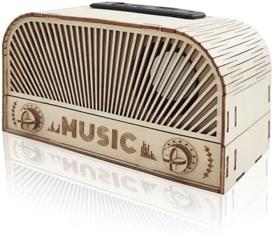 STEM Kits for Kids Age 12-14, Wooden DIY Bluetooth Speaker Kit Build Your Own with Dual Speakers, Science Gift for Teen Boys Girls Birthday Christmas by LumWuds