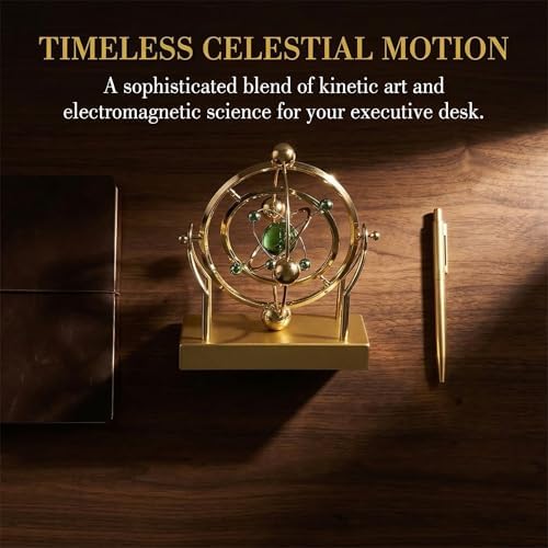 Cosmic Perpetual Motion Machine Energy，Battery Operated Plastic Physics Toys for Office DeskPerpetual MotionPerpetual Desk ToyOffice Accessories - Image 4