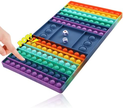 Pop Games Sensory Fidget Toy, Pop Board Math Multiplication Game for Family by GOHEYIPopFidgetToys