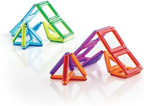 Guidecraft PowerClix Frame Magnetic Building Blocks Set - 26 Piece, Stem Educational Creative Construction Toy - Image 5