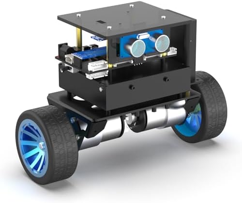 Yahboom RC Remote Control Adaptive Balance Car AI Obstacle Avoidance and Following, APP Control, OLED Display, 4KG Load by Yahboom