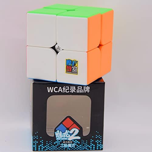 Bukefuno MoYu Meilong 2x2 Puzzle Cube Speed 2x2 Magic Cube Moyu MFJS MEILONG 2x2x2 Cubing Classroom Speed Toys - Image 7