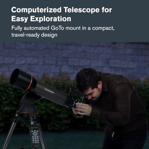 Celestron - NexStar 102SLT Computerized Telescope - Compact and Portable – Refractor Optical Design - SkyAlign Technology - Computerized Hand Control - 102mm Aperture - Image 2