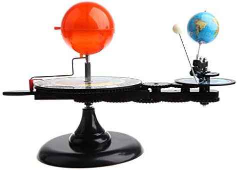Sun Earth Moon Orbital Model with Light, Kids Solar System Model Astronomical Science Educational Kits - Image 3