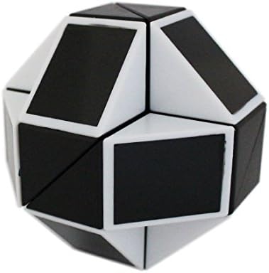 Mipartebo Magic Snake Cube Twist Puzzle 24 Wedges Large Size Black - Image 3