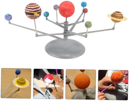 DIY Planet Model Kit Solar System Plastic Science Toy for Kids - Image 3