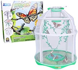 Uncle Milton Butterfly Farm Live Habitat - Observe Caterpillars Transform Into Butterflies, STEM Toy, Great Gifts for Boys & Girls Ages 6+ by Uncle+Milton