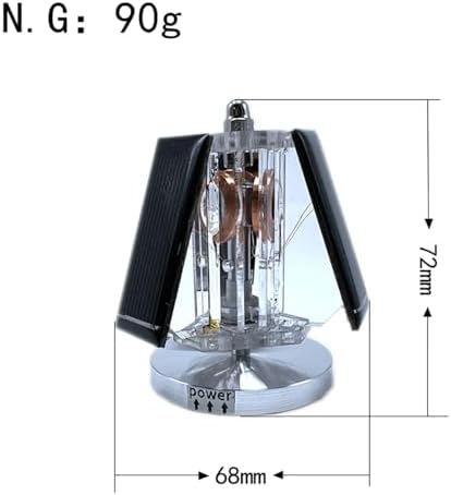 iDili DIY Solar Science and Education Motor Gift/Mendocino Motor/Creative Magnetic Levitation Ornament/Pseudo Perpetual Motion - Image 2