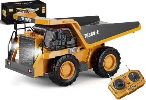 KIDMARKT RC Dump Truck Toy for Kids by KIDMARKT